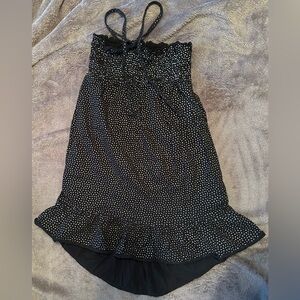 Circo Black and White Polka Dot Kids Dress